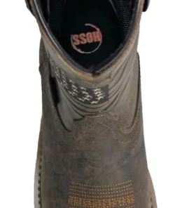 Hoss Boot Company 'Hoss Boots' Men's 11" Rancher EH WP Comp Toe - Rushmore Brown