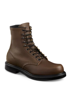 Redwing Shoe Co 'Red Wing' Men's 8" SuperSole® EH Soft Toe - Brown