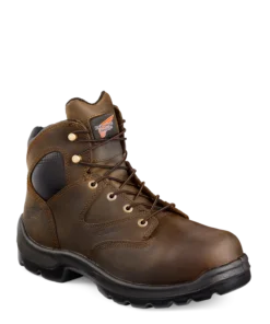 Redwing Shoe Co 'Red Wing' Men's 6" Flexbond Int. Metguard EH Comp Toe - Brown