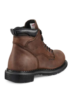 Redwing Shoe Co 'Red Wing' Men's 6" SuperSole® Int. Metguard EH WP Steel Toe - Brown / Black 10 Redwing Shoe Co 'Red Wing' Men's 6