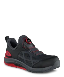 Redwing Shoe Co 'Red Wing' Men's Cooltech™ Athletics EH Comp Toe - Black / Red