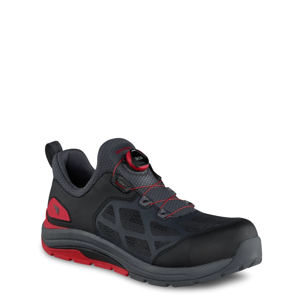 Redwing Shoe Co 'Red Wing' Men's Cooltech™ Athletics EH Comp Toe - Black / Red 3 Redwing Shoe Co 'Red Wing' Men's Cooltech™ Athletics EH Comp Toe - Black / Red