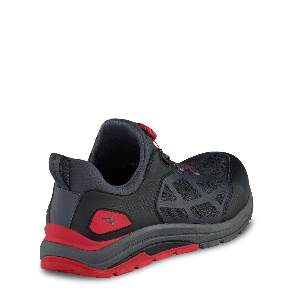 Redwing Shoe Co 'Red Wing' Men's Cooltech™ Athletics EH Comp Toe - Black / Red 6 Redwing Shoe Co 'Red Wing' Men's Cooltech™ Athletics EH Comp Toe - Black / Red