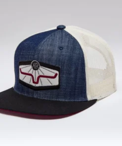 'Kimes Ranch' Unisex Rays Original Trucker Cap - Indigo Men