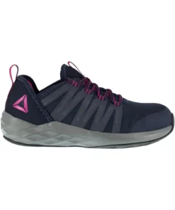 'Reebok' Women's Astride Athletic SR Steel Toe - Navy / Fuschia