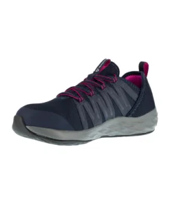 'Reebok' Women's Astride Athletic SR Steel Toe - Navy / Fuschia