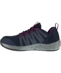 'Reebok' Women's Astride Athletic SR Steel Toe - Navy / Fuschia