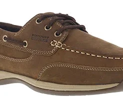 'Rockport Works' Women's Sailing Club EH Int. Met Guard Steel Toe - Brown