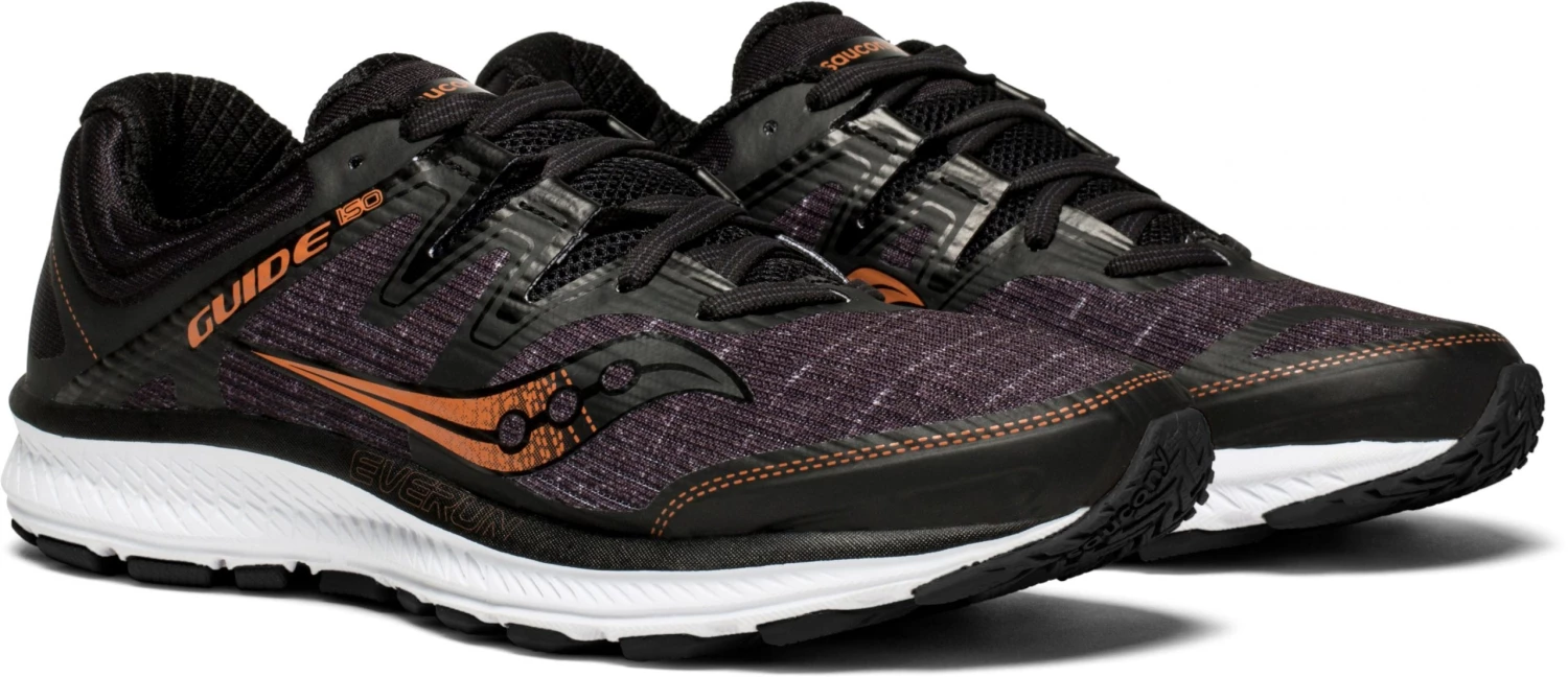 Saucony Guide ISO - Black / Navy / Gold Women 3 Saucony Guide ISO - Black / Navy / Gold Women