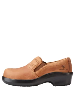 'Ariat' Women's Expert Safety Clog ESD Comp Toe - Tan