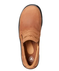 'Ariat' Women's Expert Safety Clog ESD Comp Toe - Tan