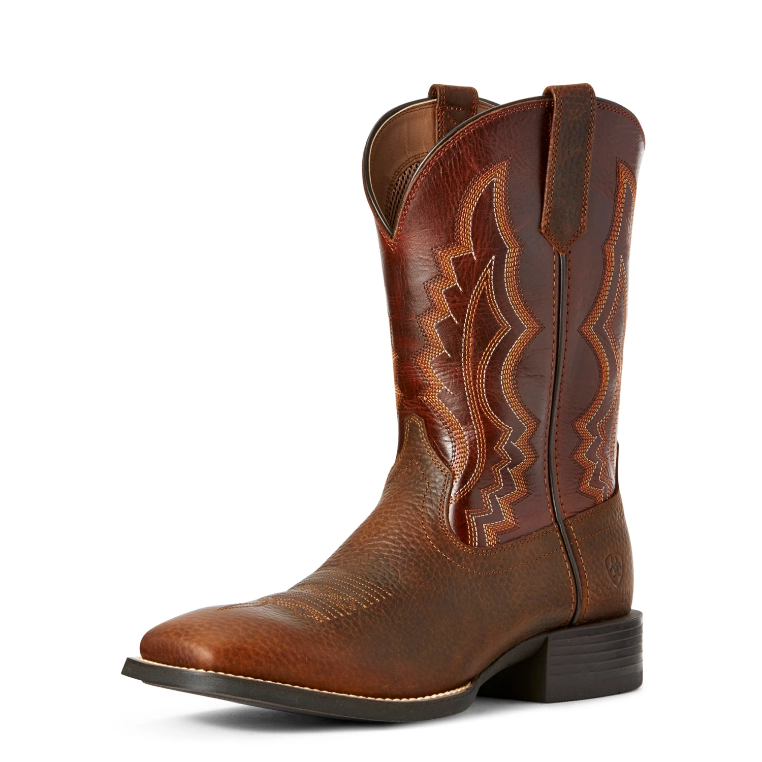 'Ariat' Men's Sport Riggin Western Square Toe - Copper Penny 4 'Ariat' Men's Sport Riggin Western Square Toe - Copper Penny