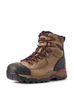 'Ariat' Men's 6" Endeavor WP EH Carbon Toe - Mushroom Taupe