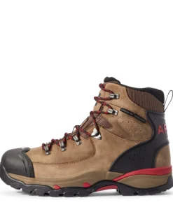 'Ariat' Men's 6" Endeavor WP EH Carbon Toe - Mushroom Taupe