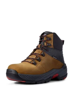 'Ariat' Men's 6" Stryker 360 EH WP Soft Toe - Trusty Tan