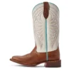 'Ariat' Women's 12" Circuit Shiloh Western Square Toe - Brown / White