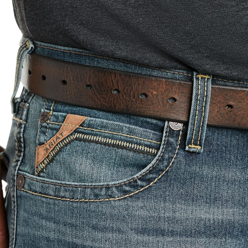 'Ariat' Men's M4 Low Rise Stretch Stockton Stackable Straight - Kentucky 6 'Ariat' Men's M4 Low Rise Stretch Stockton Stackable Straight - Kentucky