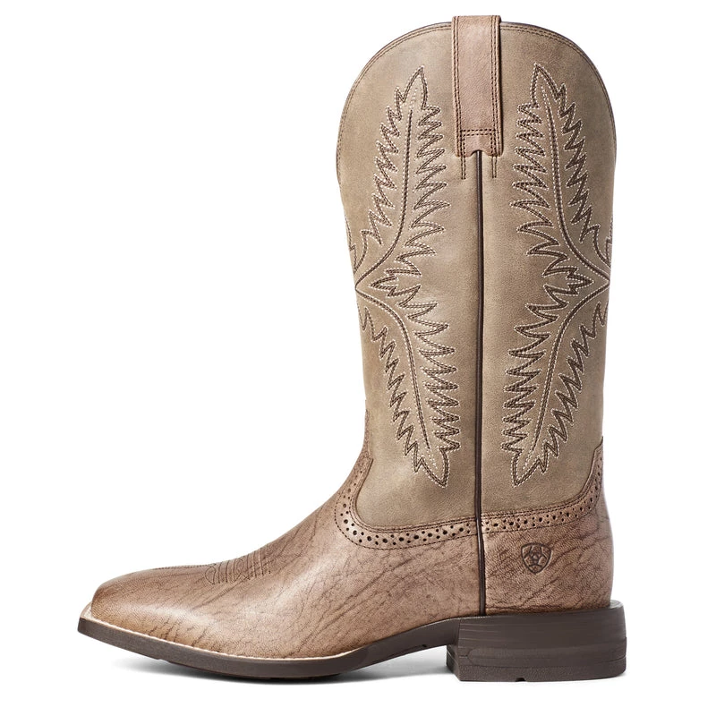 'Ariat' Men's 13" Caprock Western Square Toe - Spruce / Brown Bomber 3 'Ariat' Men's 13" Caprock Western Square Toe - Spruce / Brown Bomber