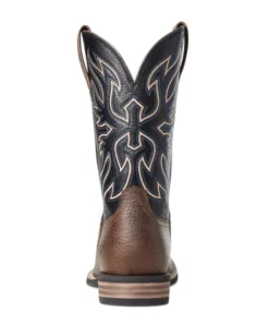 'Ariat' Men's 11" Everlite Vapor Western Square Toe - Ranch Brown / Black Deertan 13 'Ariat' Men's 11