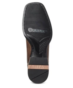 'Ariat' Men's 11" Everlite Vapor Western Square Toe - Ranch Brown / Black Deertan 10 'Ariat' Men's 11