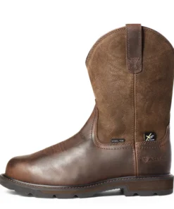 'Ariat' Men's 10" Groundbreaker MetGuard EH Steel Toe - Brown