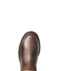 'Ariat' Men's 10" Groundbreaker MetGuard EH Steel Toe - Brown