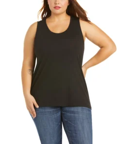 'Ariat' Women's Sleeveless Tank - BLACK