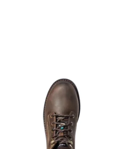 'Ariat' Women's 6" Riveter EH WP Comp Toe - Brown