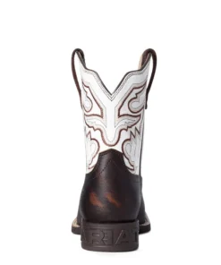 'Ariat' Youth 8" Sorting Pen Western Square Toe - Marbled Mahogany 12 'Ariat' Youth 8