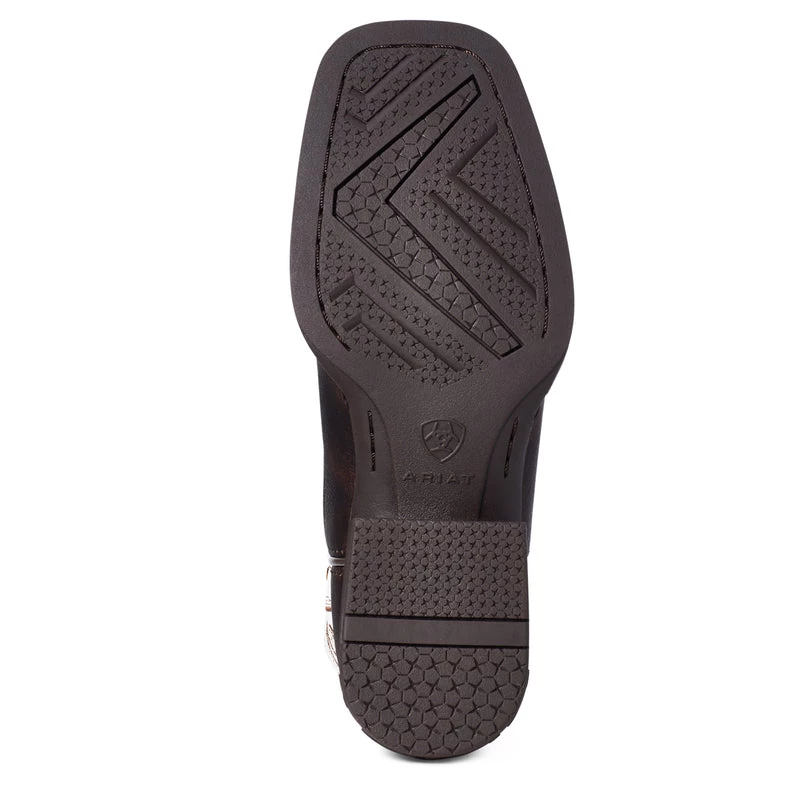 'Ariat' Youth 8" Sorting Pen Western Square Toe - Marbled Mahogany 5 'Ariat' Youth 8" Sorting Pen Western Square Toe - Marbled Mahogany