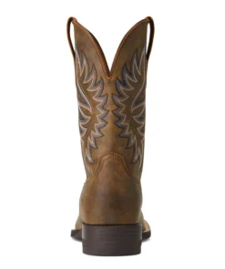 'Ariat' Men's Brander Western Square Toe - Bear Brown