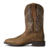 'Ariat' Men's Brander Western Square Toe - Bear Brown