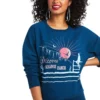 'Ariat' Women's Paradise Ranch Sweatshirt - Blue Nights 1 'Ariat' Women's Paradise Ranch Sweatshirt - Blue Nights
