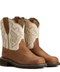 'Ariat' Women's Fatbaby Heritage Tess Round Toe - Tortuga