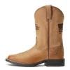 ;Ariat' Youth Patriot 2.0 Square Toe - HOMESTEAD BROWN Kids