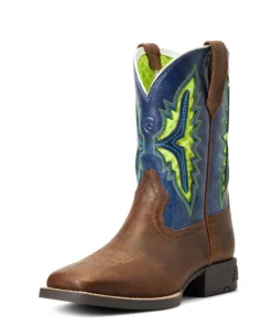 Kids 'Ariat' Youth Koel WenTEK Square Toe - ROWDY RUST/DARING INDIGO 12 Kids 'Ariat' Youth Koel WenTEK Square Toe - ROWDY RUST/DARING INDIGO