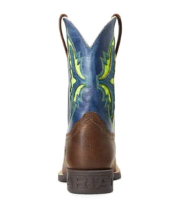 Kids 'Ariat' Youth Koel WenTEK Square Toe - ROWDY RUST/DARING INDIGO 11 Kids 'Ariat' Youth Koel WenTEK Square Toe - ROWDY RUST/DARING INDIGO