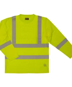 RICHLU'Tough Duck' Hi-Vis Safety T-Shirt - Green