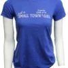 'ScratchPad Tees' Women's Smalltown SD Tee - Royal Heather
