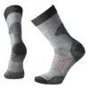 Smartwool PhD Pro Light Crew Sock - Medium Gray / Black Men