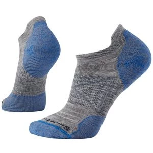 Smartwool PhD Outdoor Light Micro Socks - Light Gray / Blue Men 3 Smartwool PhD Outdoor Light Micro Socks - Light Gray / Blue Men