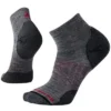 Smartwool PhD Outdoor Light Mini Socks - Medium Gray / Black