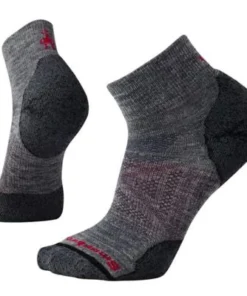 Smartwool PhD Outdoor Light Mini Socks - Medium Gray / Black