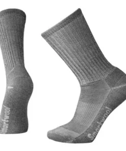 Smartwool Hike Light Crew Sock - Gray Men
