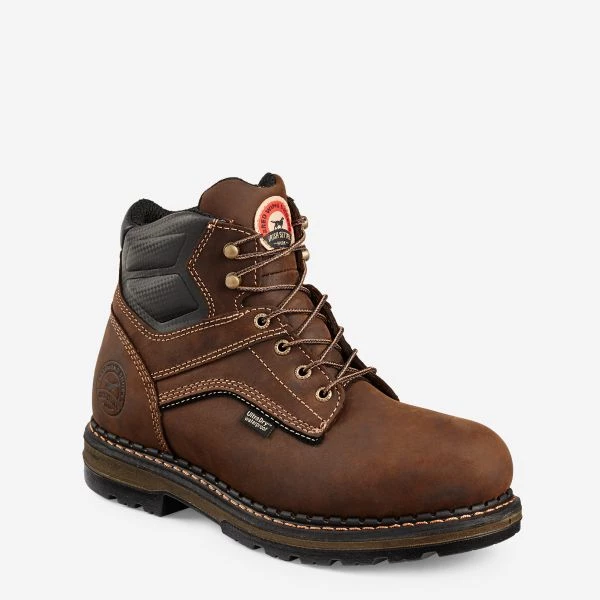'Irish Setter' Men's 6" Ramsey EH WP Safety Toe - Brown 3 'Irish Setter' Men's 6" Ramsey EH WP Safety Toe - Brown