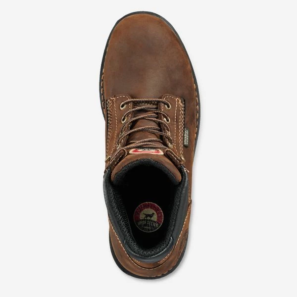 'Irish Setter' Men's 6" Ramsey EH WP Safety Toe - Brown 4 'Irish Setter' Men's 6" Ramsey EH WP Safety Toe - Brown