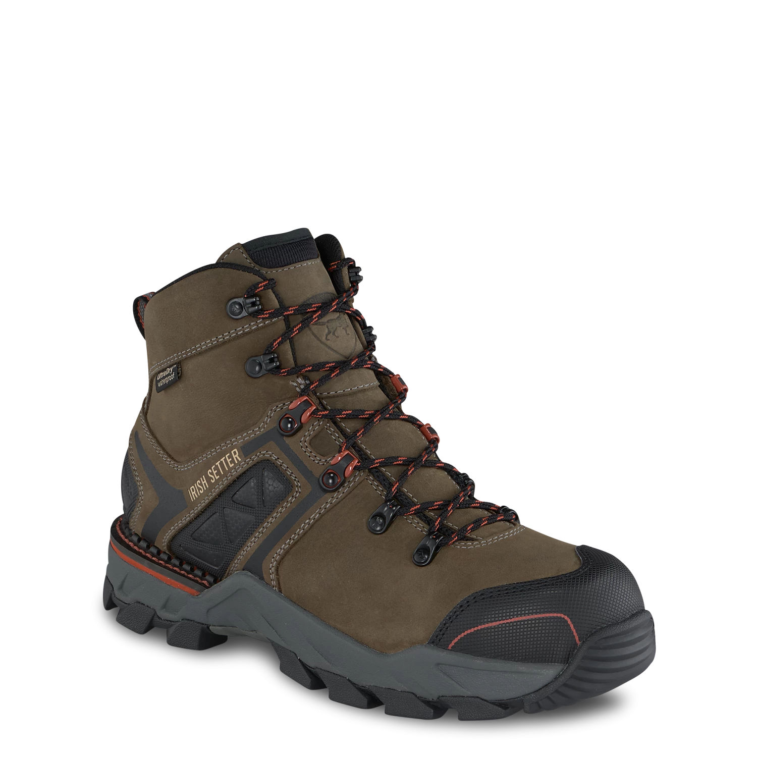 'Irish Setter' Men's 6" Crosby EH WP Soft Toe - Brown 3 'Irish Setter' Men's 6" Crosby EH WP Soft Toe - Brown