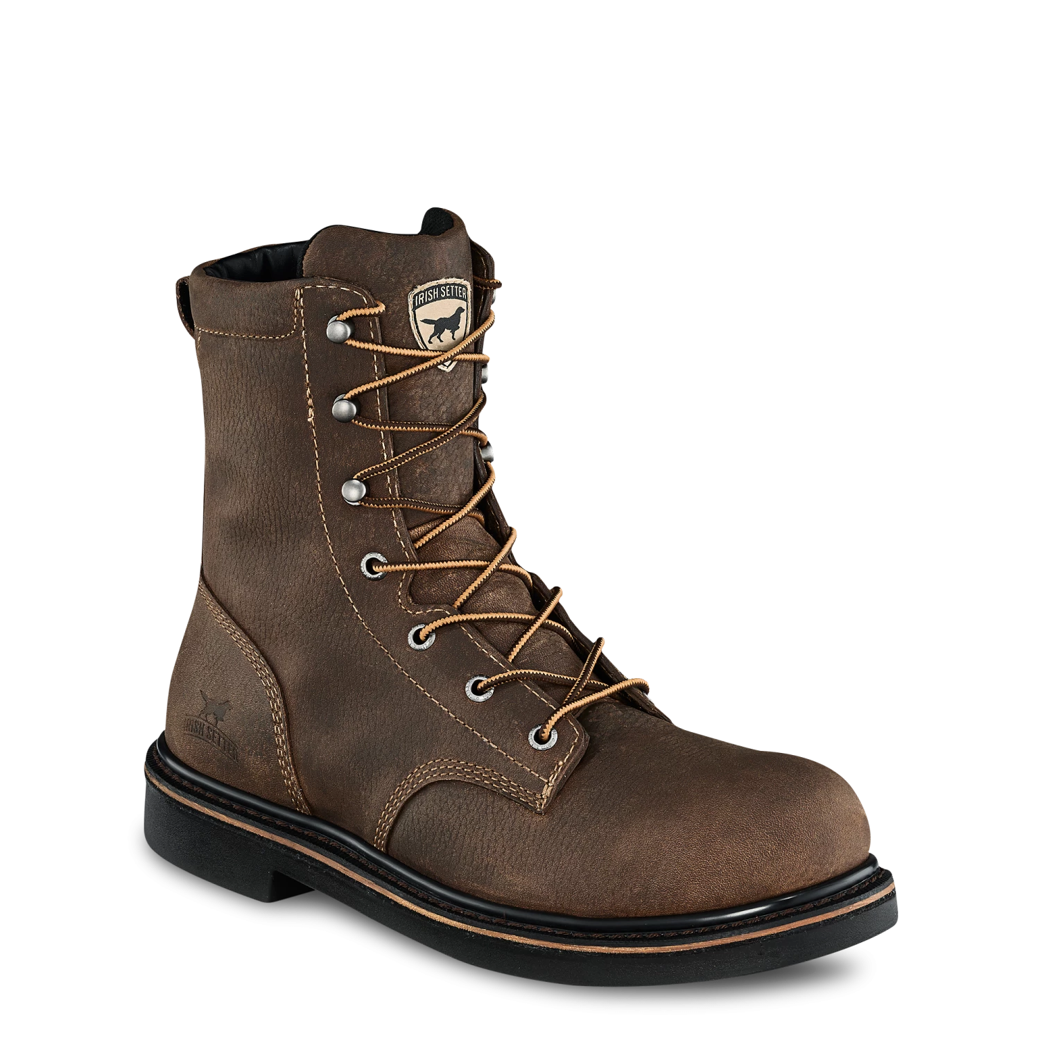 'Irish Setter' Men's 8" Farmington EH Lace Soft Toe - Brown 3 'Irish Setter' Men's 8" Farmington EH Lace Soft Toe - Brown