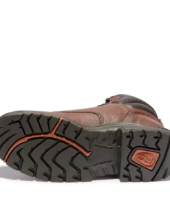 'Timberland Pro' Men's 6" Titan Soft Toe - Coffee Full-Grain