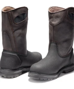 'Timberland Pro' Men's Powerwelt Wellington Steel Toe - Brown Oiled Full-Grain / Black 14 'Timberland Pro' Men's Powerwelt Wellington Steel Toe - Brown Oiled Full-Grain / Black